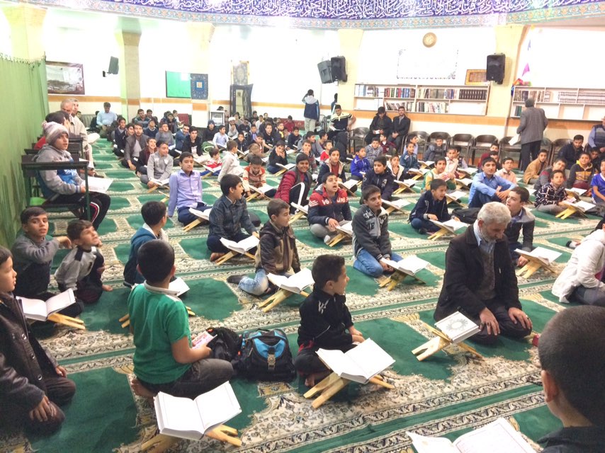  جلسه انس با قرآن در مسجد امام حسن مجتبی(ع)