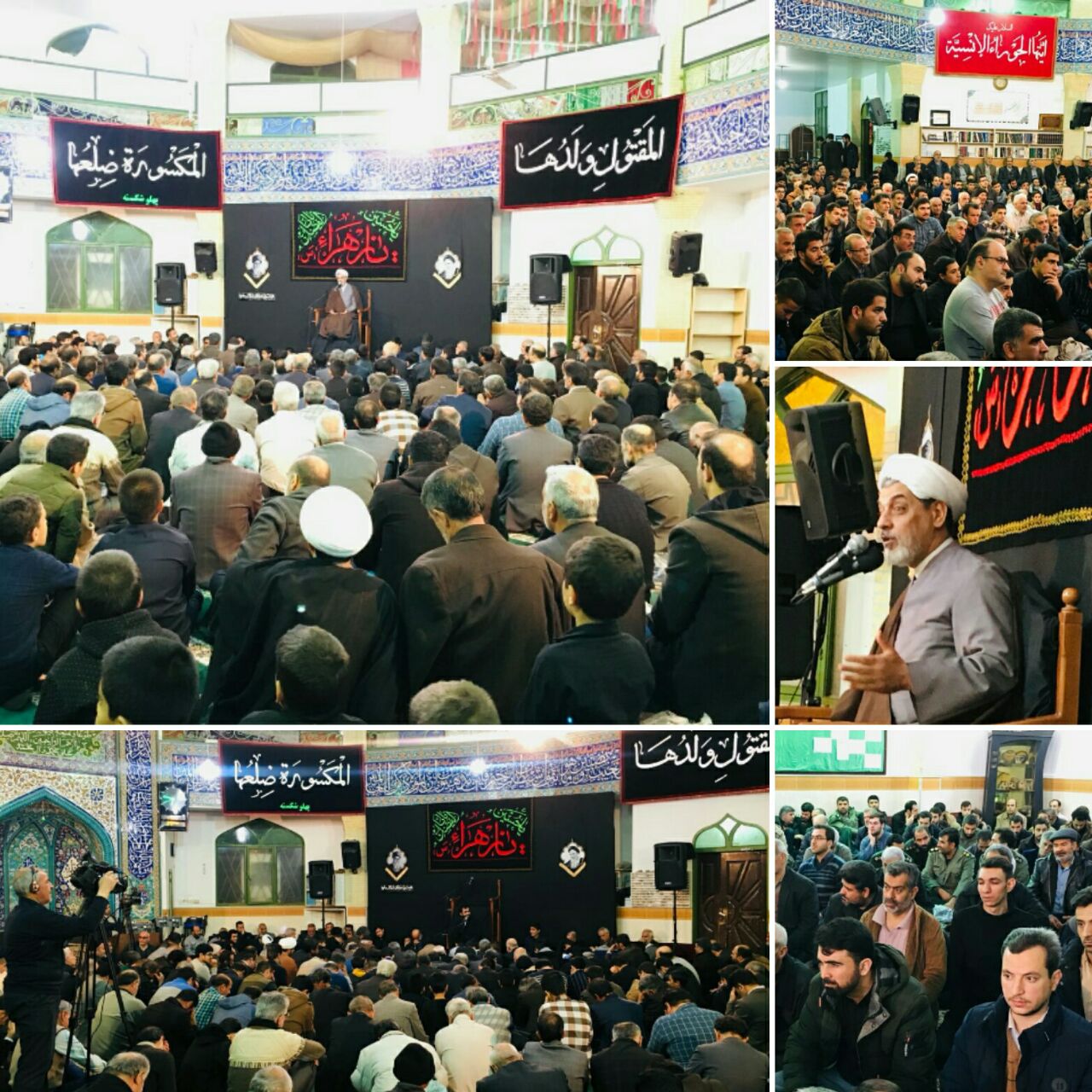  سخنرانی دکتر رفیعی به مناسبت دهه فاطمیه در مسجد امام حسن(ع)